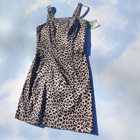 Cheetah Dress Pencil Dress Cami Dress Summer Dress - Picture 3 of 6